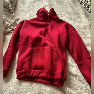 Red Shein Hoodie